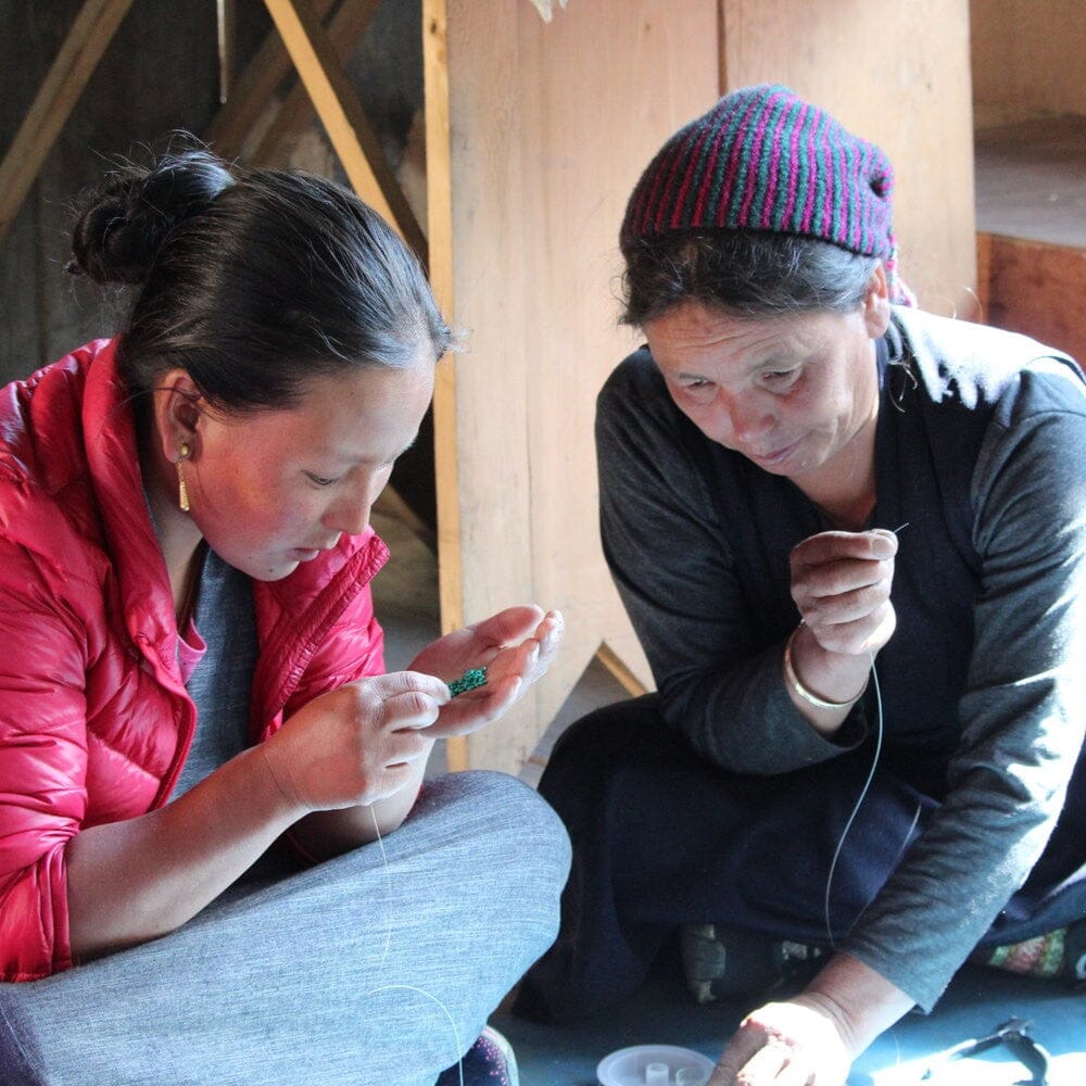 Our supply chain includes pack mules!