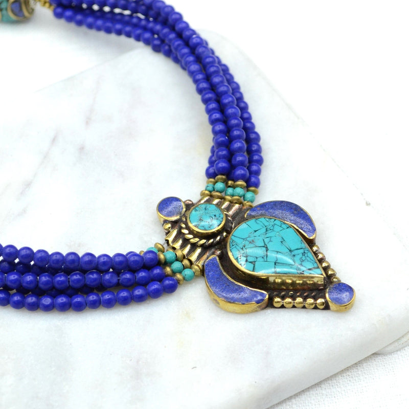 Jannu Tibetan Necklace Necklace Tibet Gift Corner