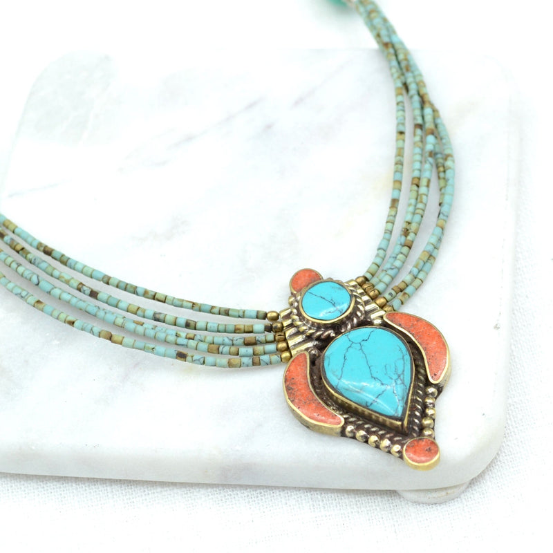 Kirat Tibetan Necklace Necklace Tibet Gift Corner