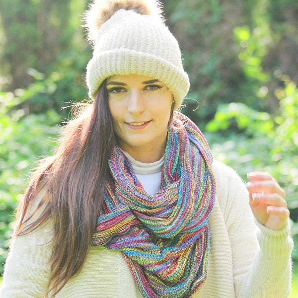 Lightweight cotton on sale infinity scarf