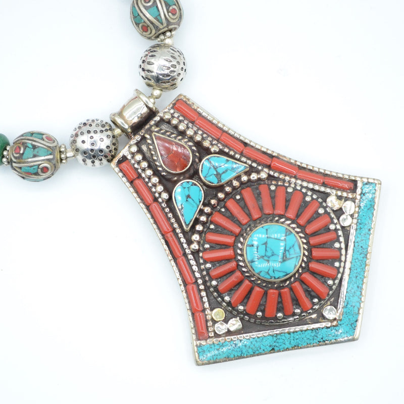 Makalu Tibetan Necklace Necklace Tibet Gift Corner