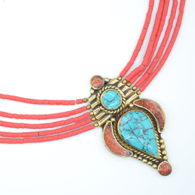Pumori Tibetan Necklace Necklace Tibet Gift Corner
