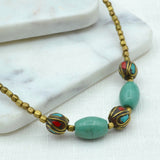 Chuki Brass Necklace Necklace Langtang Designs 