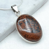 Earthy Silver Pendant