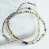 Eternity Lapis Lazuli Beaded Bracelet Bracelet Beads for Life 