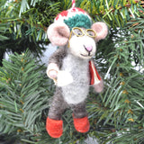 Homebody Mouse Felt Ornament