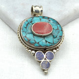 Koshi Tibetan Necklace Pendant Tibet Gift Corner 