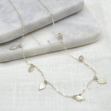 Leaves Silver Necklace