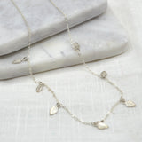 Leaves Silver Necklace
