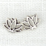 Lotus Silver Stud Earrings Earrings Shakyamuni 