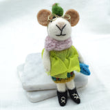 Missy Mousy Felt Ornament