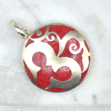 Om Coral Pendant