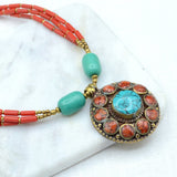 Parvat Tibetan Necklace Necklace Tibet Gift Corner 
