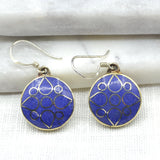 Petals Lapis Earrings Earrings Shakyamuni 