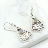 Regal Silver Earrings Earrings Millenium 