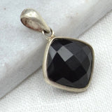 Simply Onyx Silver Necklace Pendant Millenium 