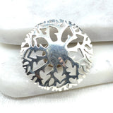Snowflake Silver Brooch Earrings Dambar International 