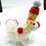 Wooly Sheep Felt Ornament Christmas ornament Everest Fashion 