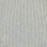 Elegant Cotton Infinity Scarf Ranjana Crafts Winter White 