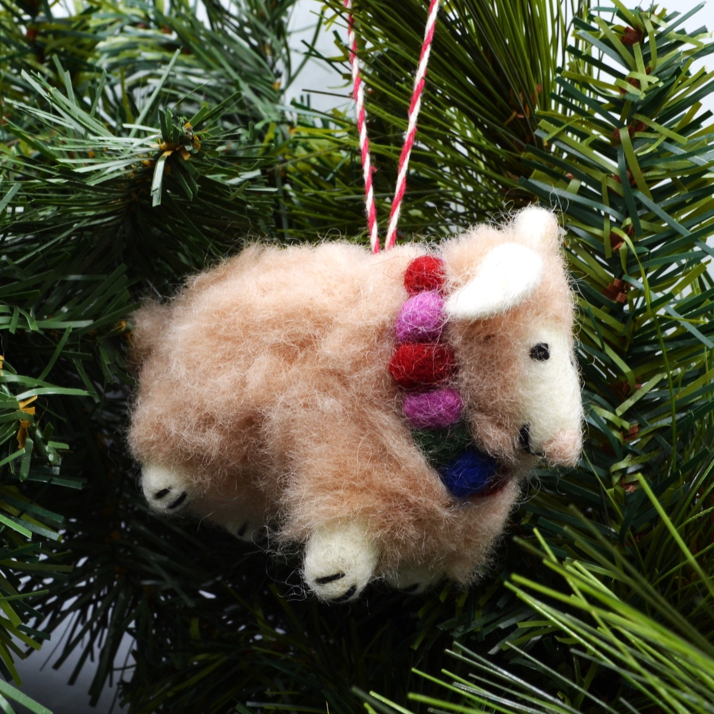 Fuzzy Friend Christmas ornament Everest Fashion 