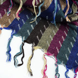 Generosity Multi-color Striped Scarf scarf Manushi 
