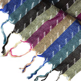 Generosity Multi-color Striped Scarf scarf Manushi 