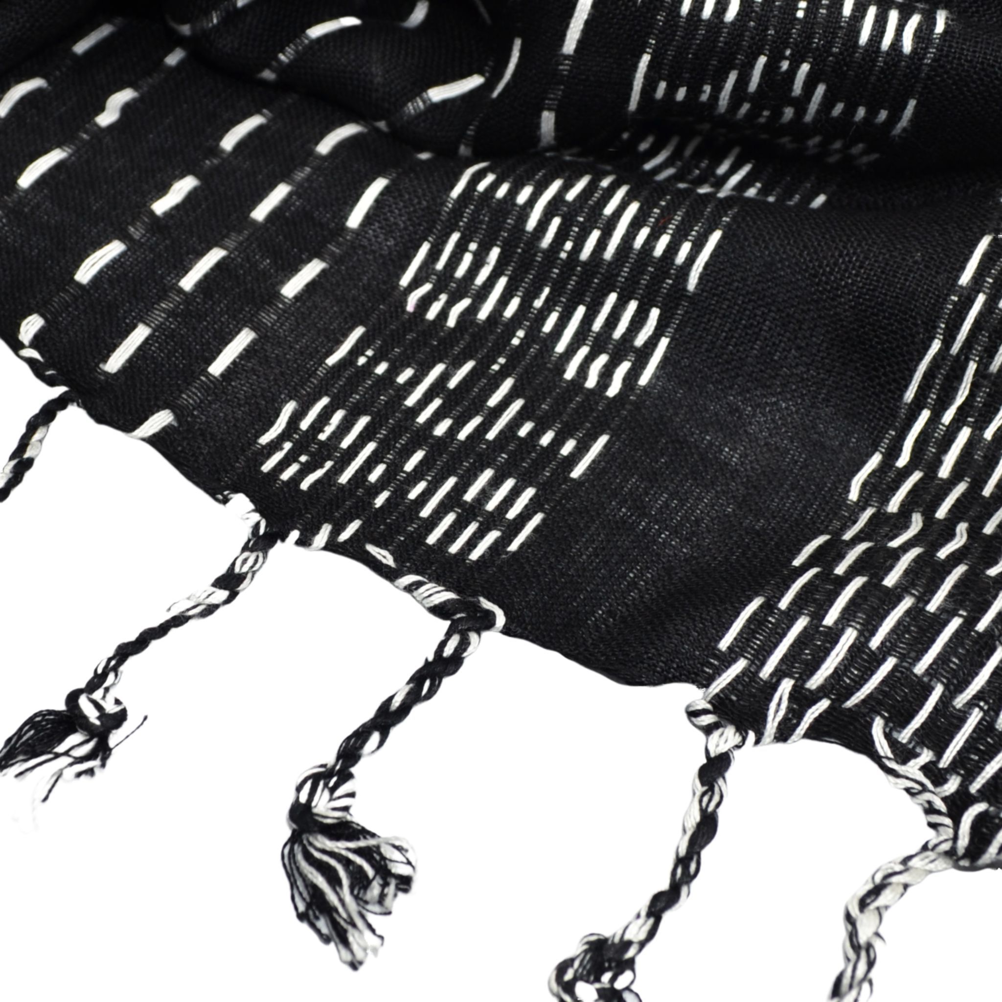 Honesty Black & White Scarf scarf Manushi 