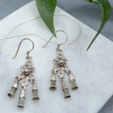 Jhumka Silver Earrings Earrings Yak & Yeti 