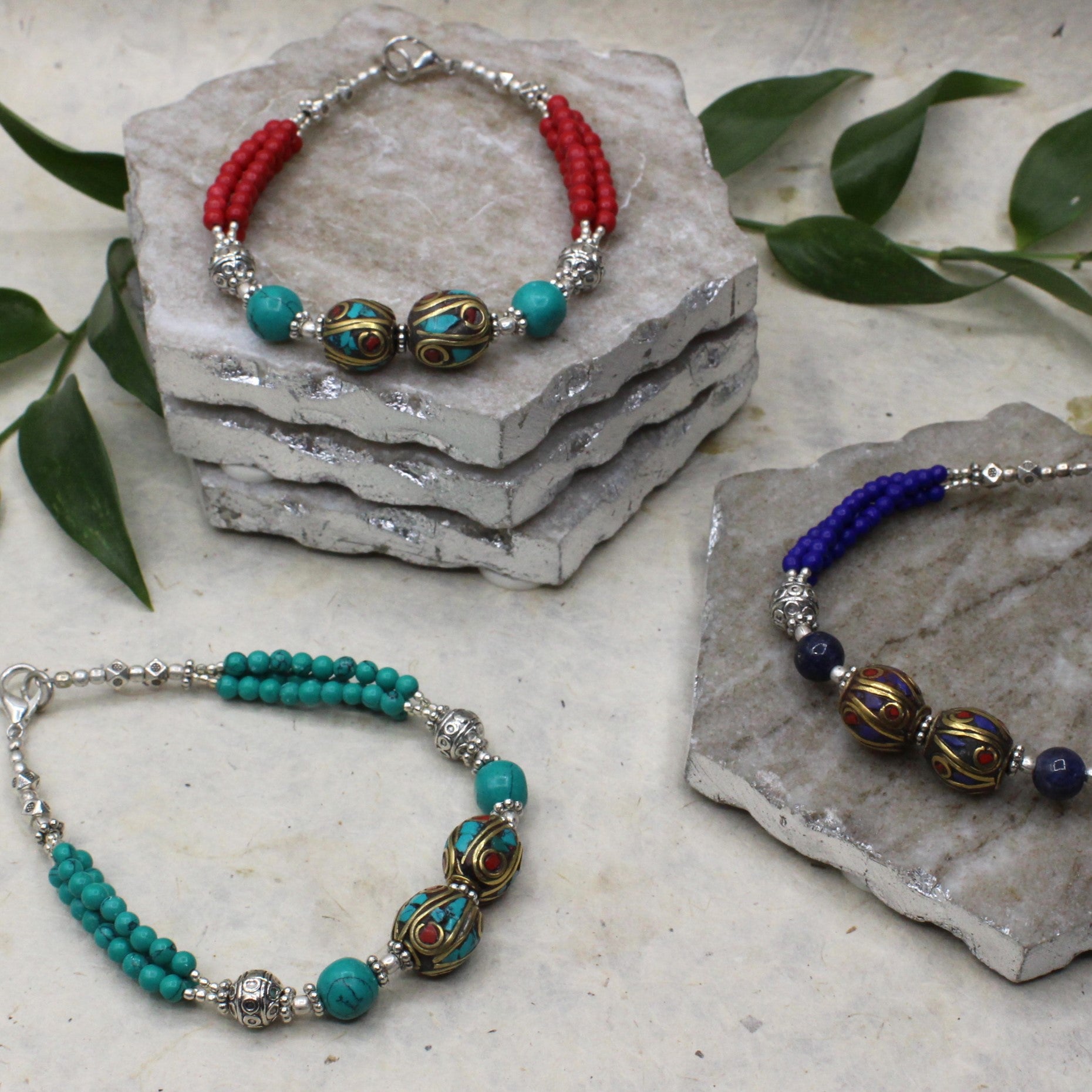Kailash Turquoise Tibetan Bracelet Bracelet Tibet Gift Corner 