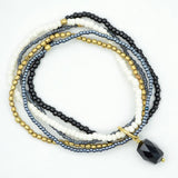 Karuna Black Onyx Beaded Bracelet Bracelet Beads for Life 