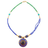 Midnight Nilgiri Tibetan Necklace Necklace Tibet Gift Corner 