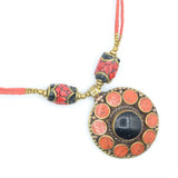 Midnight Parvat Tibetan Necklace Necklace Tibet Gift Corner 