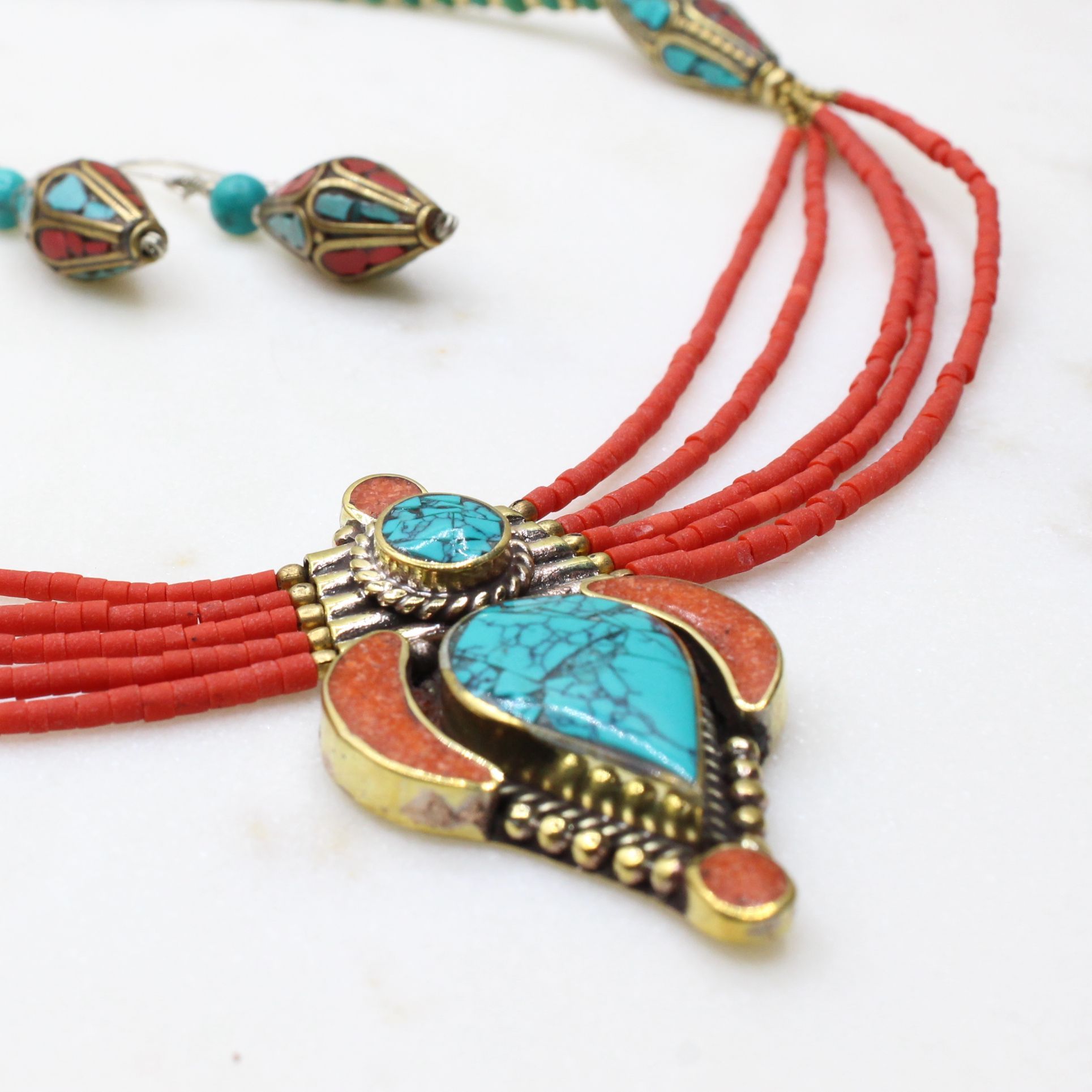 Pumori Tibetan Necklace Necklace Tibet Gift Corner 