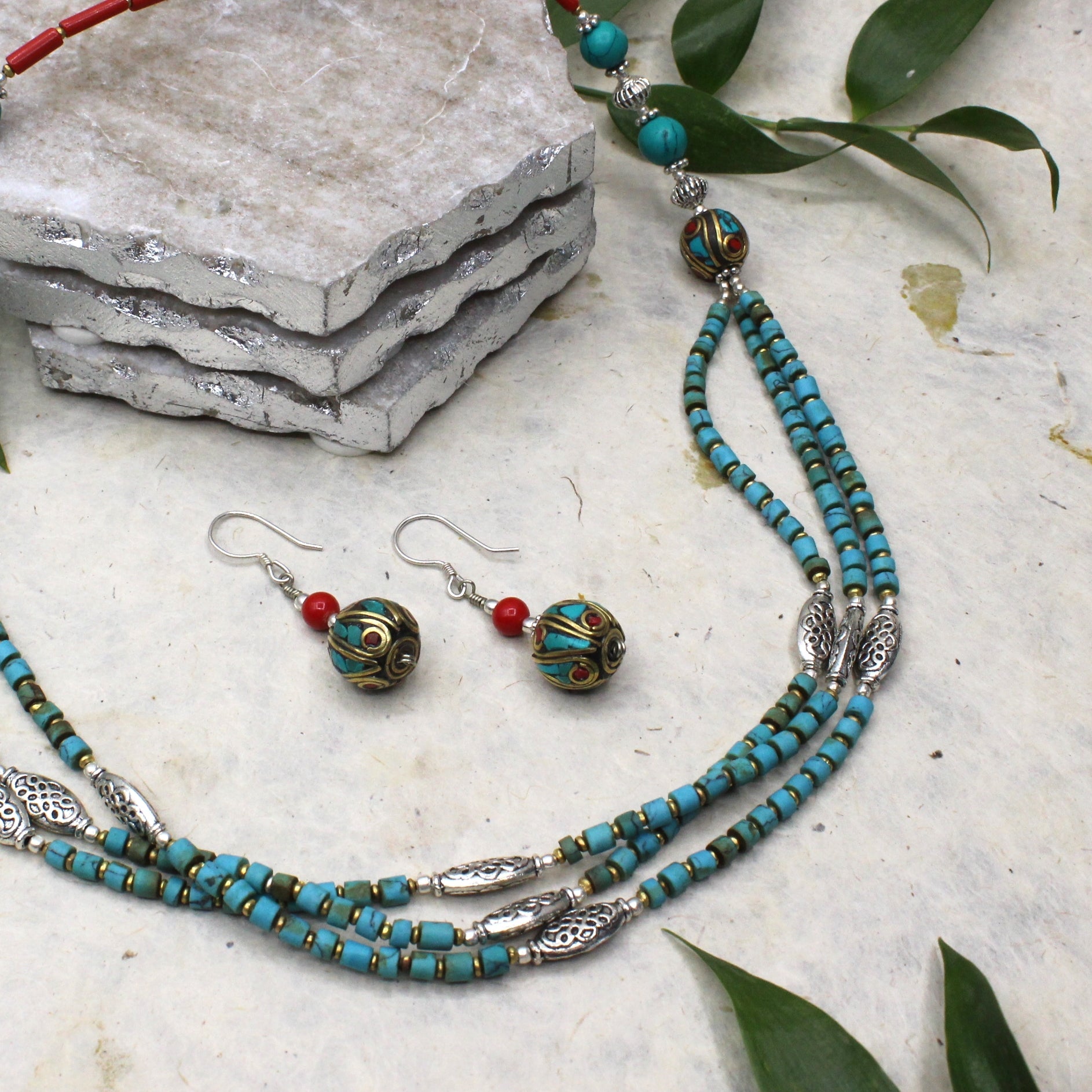 Trishuli Tibetan Necklace Necklace Tibet Gift Corner 