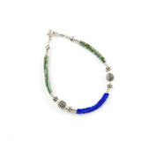 Turquoise & Blue Bracelet Tibet Craft Corner 