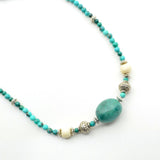 Yangki Turquoise Necklace Necklace Langtang Designs 