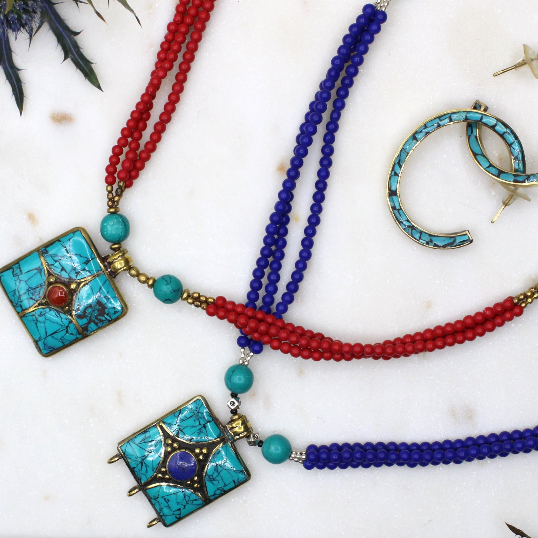 Yangra Tibetan Necklace Necklace Tibet Gift Corner 